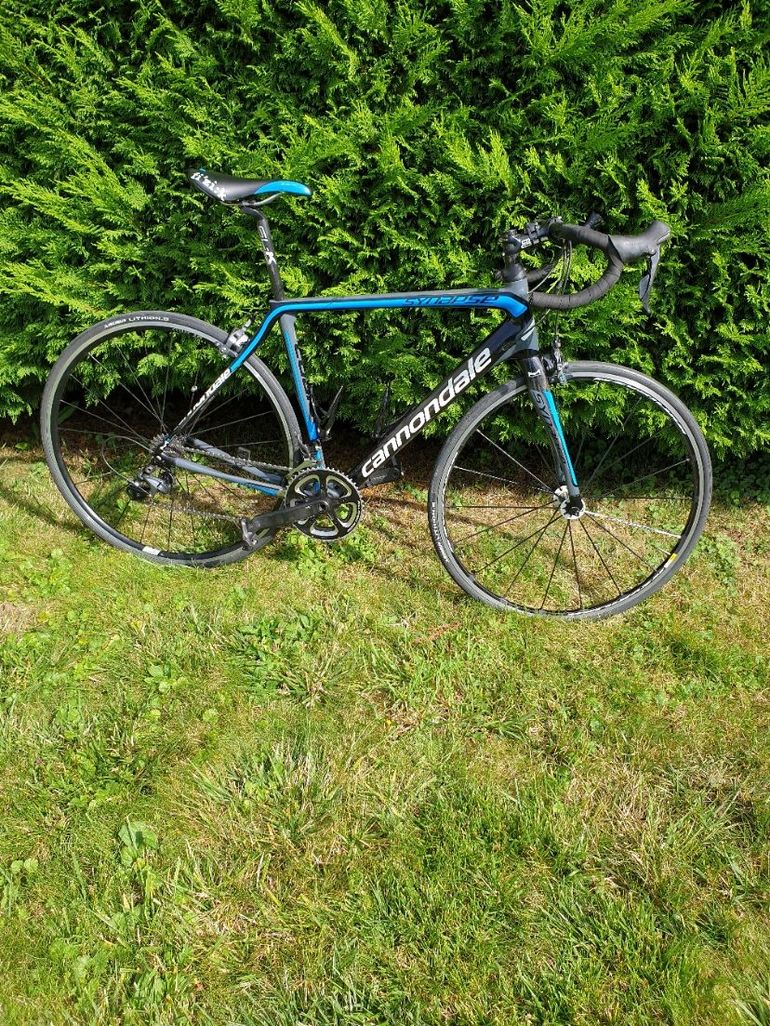 Used Cannondale synapse hm3 ultegra ct bleu noir 2014 Road & Gravel — image 1 of 4