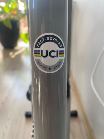 Factor O2 SRAM Rival eTap AXS 2023 2023 Road & Gravel usato, Grigio chiaro — immagine 7 di 18