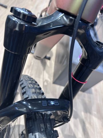 Used Giant Trance X Advanced, E+ Elite 3 2023 2023 Mountainbike, Orange, 29, 27.5 — image 11 of 14