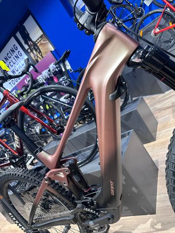 Used Giant Trance X Advanced, E+ Elite 3 2023 2023 Mountainbike, Orange, 29, 27.5 — image 4 of 14
