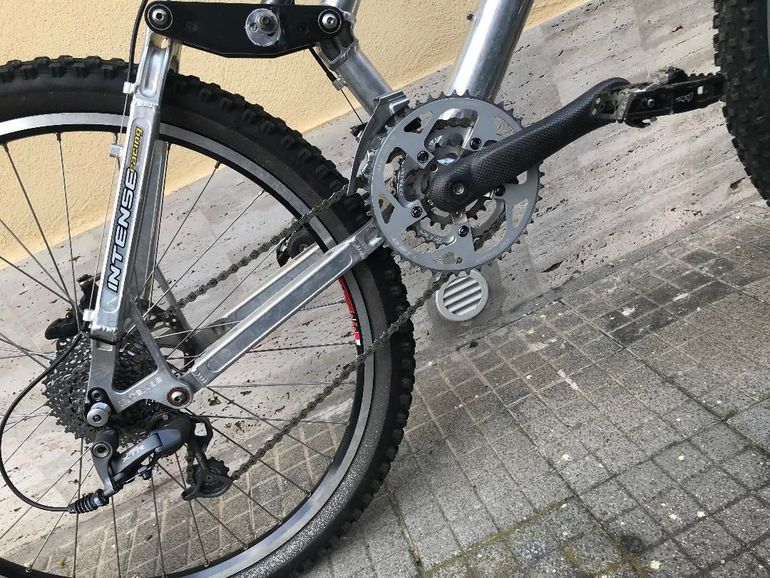 Used Intense uzzi 1998 Mountainbike, Light Gray — image 3 of 5