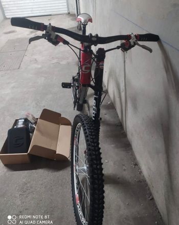 Used Cannondale RZ 140 3 CARBON 2010 Mountainbike, Red — image 2 of 3