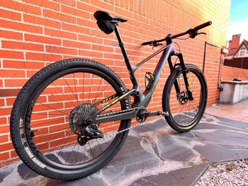 Used Scott Spark RC World Cup EVO AXS 2022 2022 Mountainbike, Green, 29 — image 6 of 17