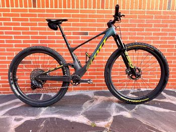 Used Scott Spark RC World Cup EVO AXS 2022 2022 Mountainbike, Green, 29 — image 3 of 17