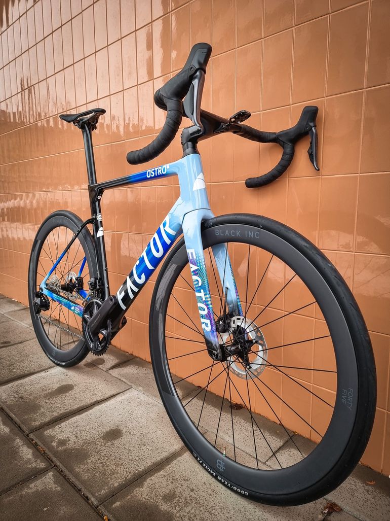 Used Factor OSTRO VAM Shimano Ultegra 12sp Di2 2023 Road & Gravel, Blue — image 3 of 7