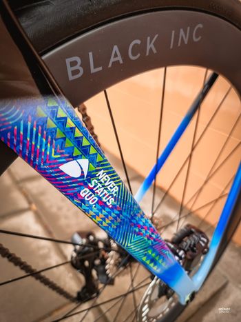 Used Factor OSTRO VAM Shimano Ultegra 12sp Di2 2023 Road & Gravel, Blue — image 4 of 7