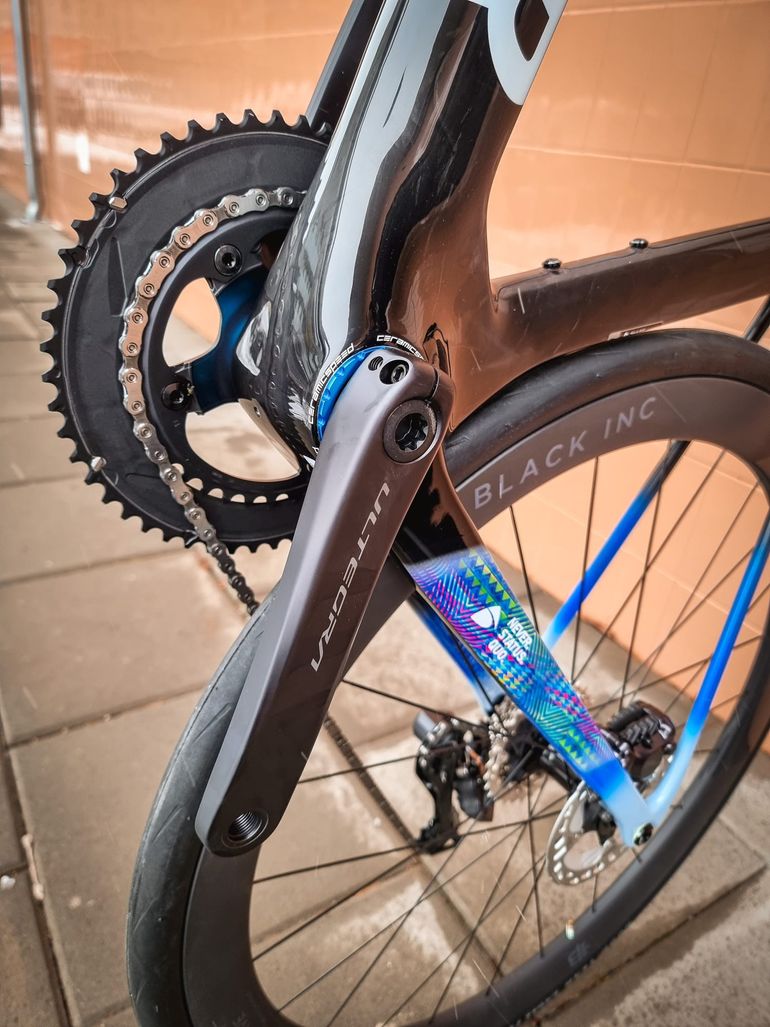 Used Factor OSTRO VAM Shimano Ultegra 12sp Di2 2023 Road & Gravel, Blue — image 7 of 7