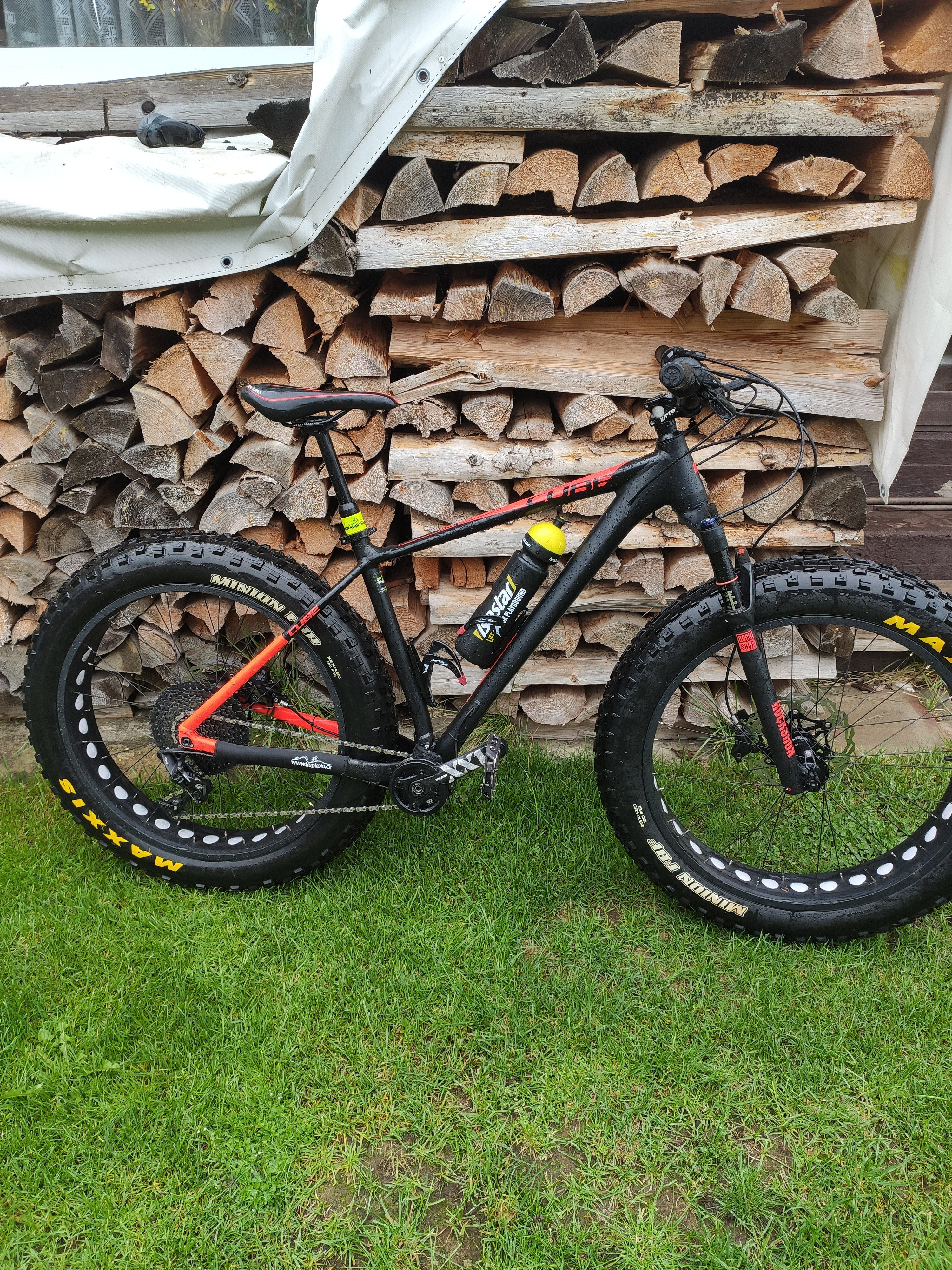 Cube Fat Tyre Bicycle Cube Bikes Nutrail Hybrid 500 (2018)