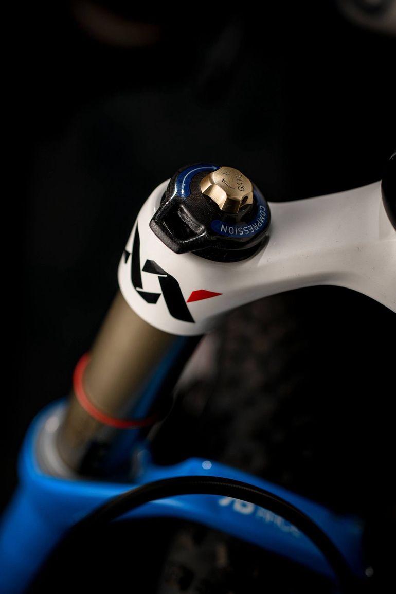 Gebrauchtes Corratec Super Bow Team World Cup 2004 Mountainbike, Blau — Bild 6 von 10