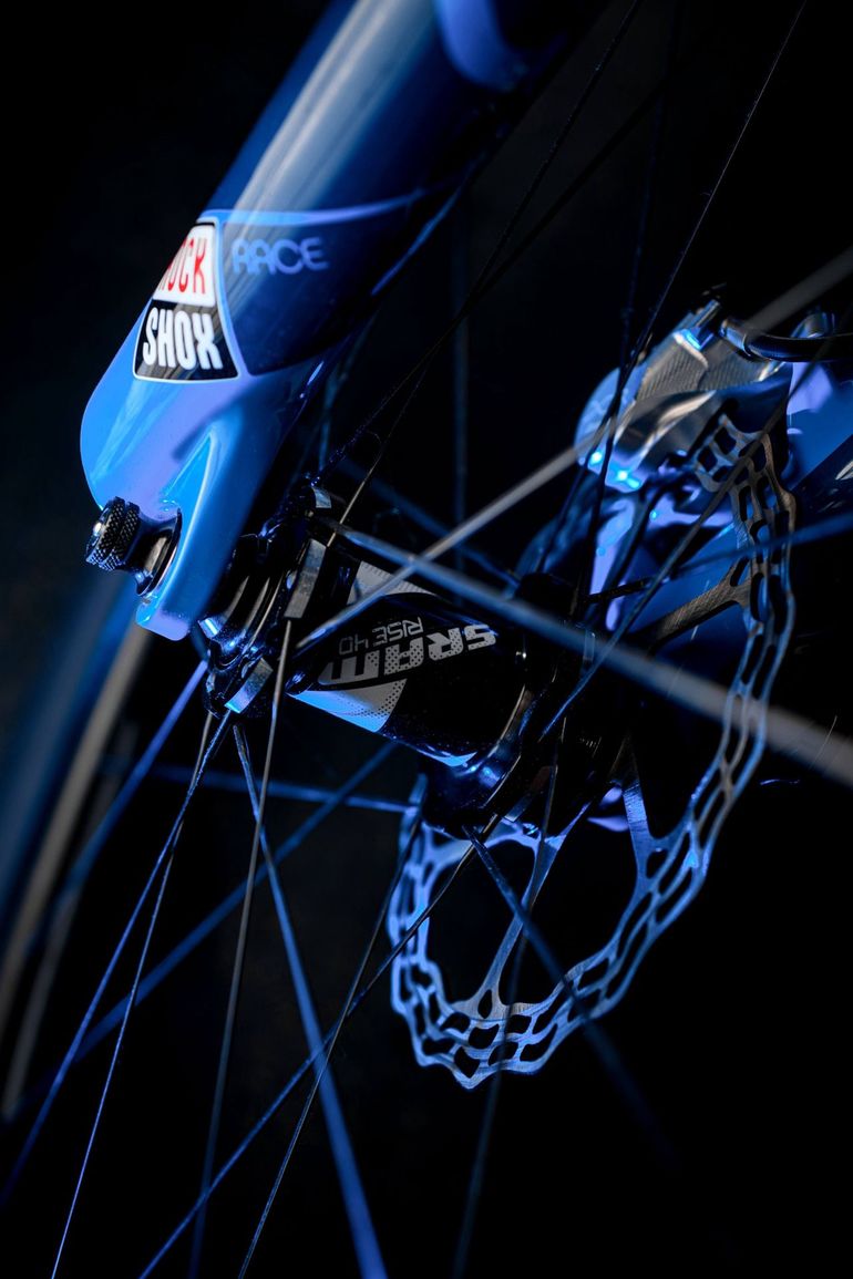 Gebrauchtes Corratec Super Bow Team World Cup 2004 Mountainbike, Blau — Bild 7 von 10