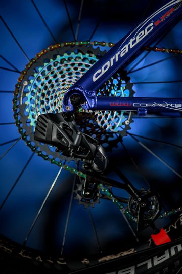Used Corratec Super Bow Team World Cup 2004 Mountainbike, Blue — image 3 of 10