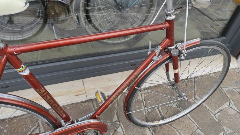 Used Bianchi GHISALLO ns28 Gran sport 1978 Road & Gravel, Orange — image 3 of 4