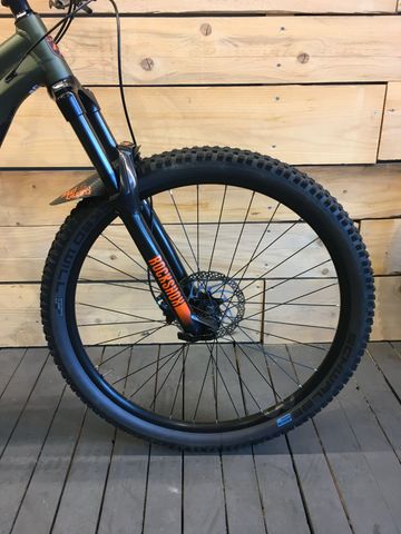 Gebrauchtes Orbea Laufey Shimano Deore 2021 Mountainbike, Grün — Bild 5 von 10