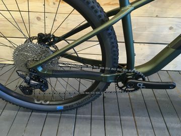 Gebrauchtes Orbea Laufey Shimano Deore 2021 Mountainbike, Grün — Bild 2 von 10