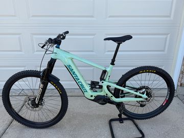 Used Santa Cruz Heckler SRAM GX Eagle AXS 2022 Mountainbike, Green — image 2 of 18