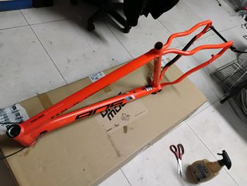 Used Whyte 905 Enduro Hardtail Frameset 2018 Mountainbike, Orange — image 7 of 8
