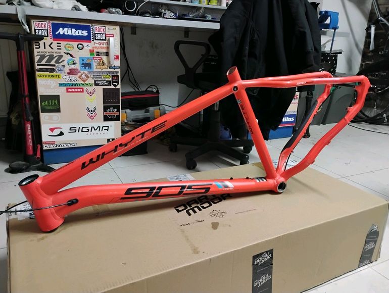 Used Whyte 905 Enduro Hardtail Frameset 2018 Mountainbike, Orange — image 8 of 8