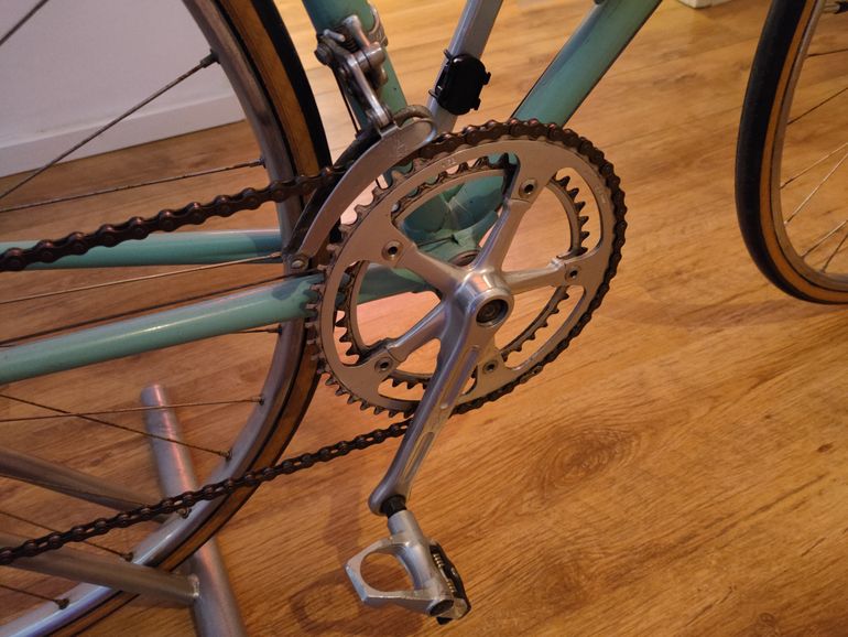 Used Bianchi Rekord 748 1975 Road & Gravel, Hellgrau — image 12 of 13