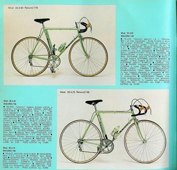 Used Bianchi Rekord 748 1975 Road & Gravel, Hellgrau — image 7 of 13