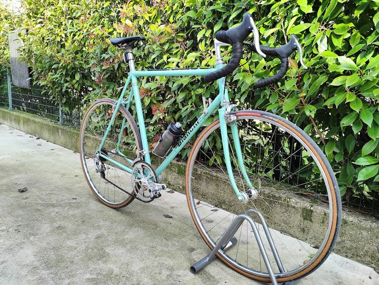 Used Bianchi Rekord 748 1975 Road & Gravel, Hellgrau — image 6 of 13