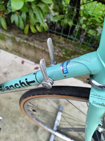 Used Bianchi Rekord 748 1975 Road & Gravel, Hellgrau — image 9 of 13