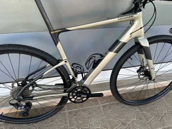 Used Cannondale Topstone Carbon 4 2021 2021 Road & Gravel, Gris claro — image 3 of 5