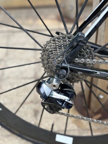 Used Scott Addict 10 2017 2017 Road & Gravel, Light Gray — image 6 of 7