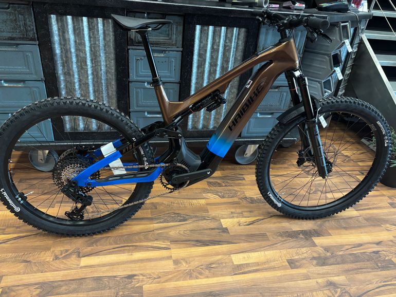 Used Haibike HYBE CF9 2025 2025 Mountainbike, Orange — image 9 of 9