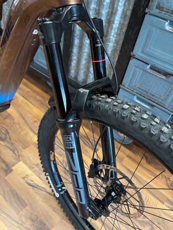 Used Haibike HYBE CF9 2025 2025 Mountainbike, Orange — image 7 of 9