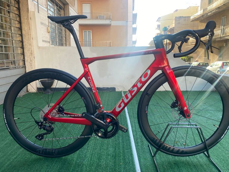 Used 2 Danger GUSTO COBRA 2025 Road & Gravel, Red — image 4 of 8