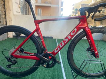 Used 2 Danger GUSTO COBRA 2025 Road & Gravel, Red — image 3 of 8