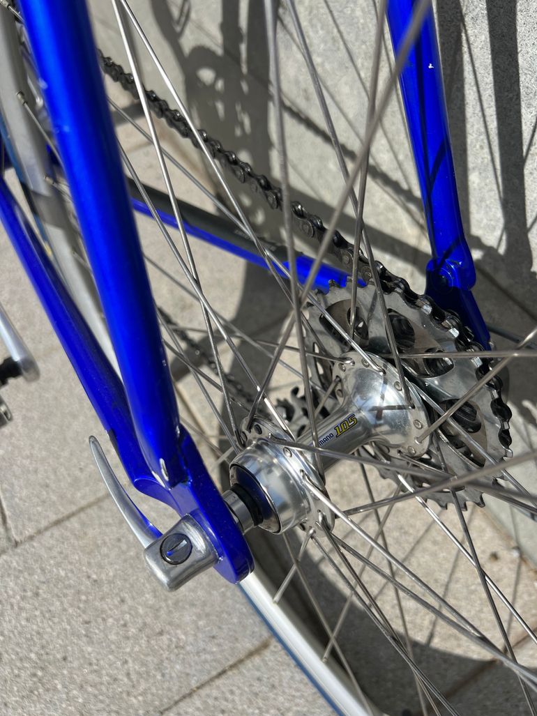 Look KG121 Racing 1993 Road & Gravel usato, Blu — immagine 22 di 30