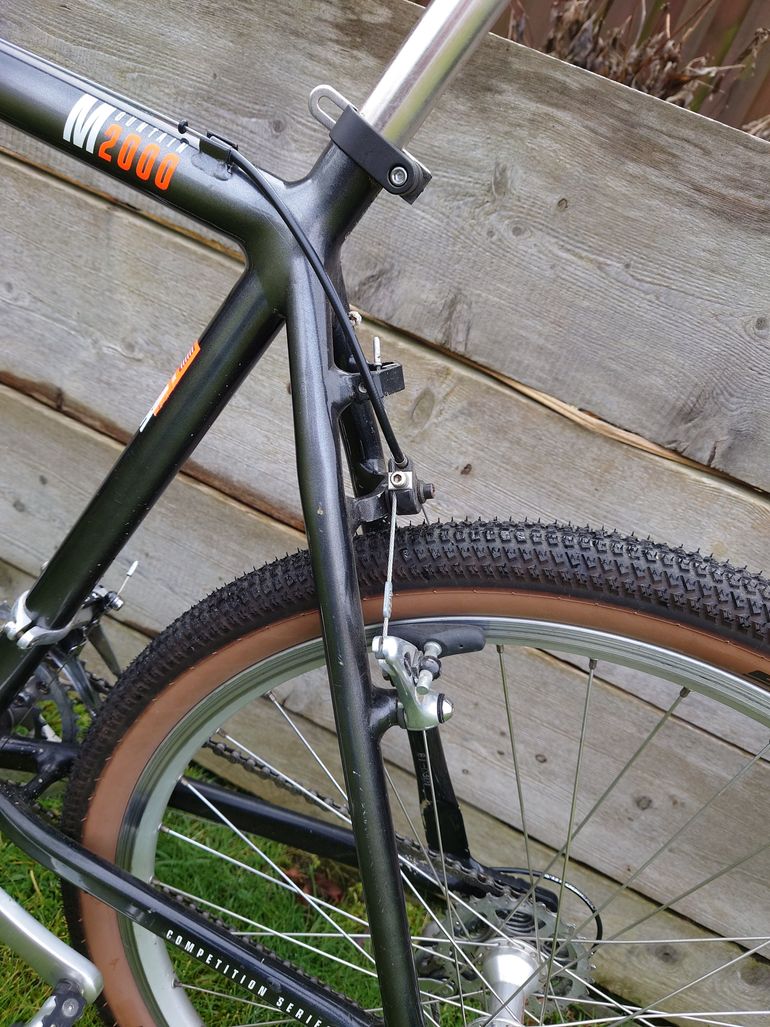 Used Cannondale M2000 Frameset 1993 Mountainbike, Light Gray — image 3 of 14