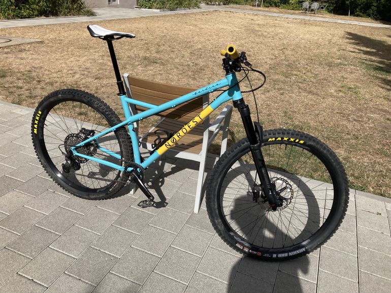 Used Nordest Bardino 2 2021 Mountainbike, Blue — image 1 of 8