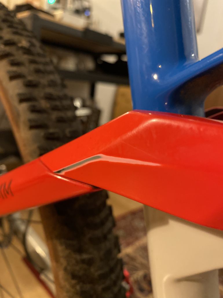 Used CUBE AMS 100 C:68 SL 29 2021 Mountainbike, Blue — image 5 of 8