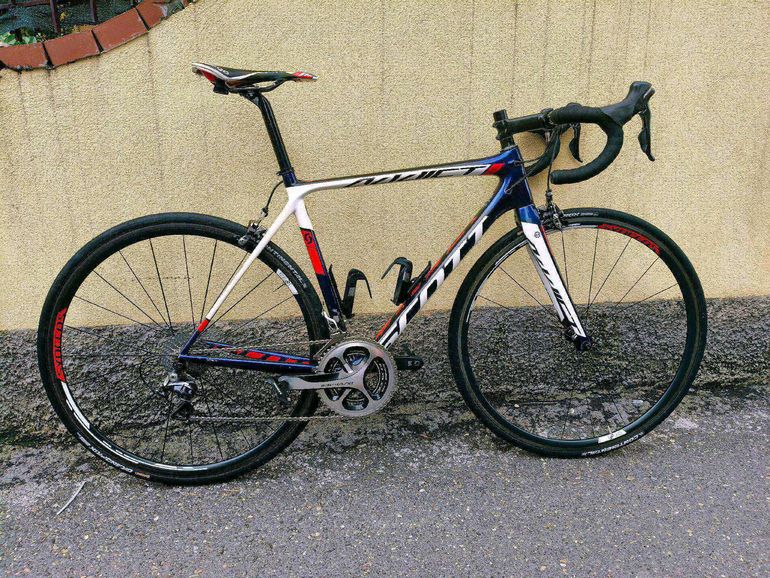 Scott Addict team issue 2015 フレームセット Scott Addict Team 54cm Bike Frame Set - 2015 | The Pro's Closet