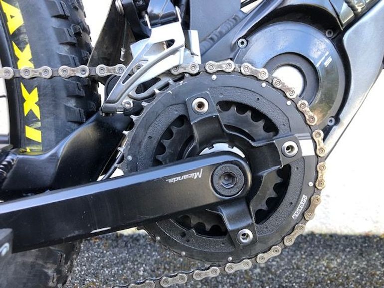 Used BULLS EVO E-Stream EVO TR2 2018 Mountainbike, Nero — image 3 of 10