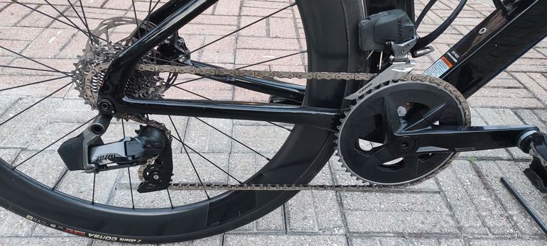Gebrauchtes Cannondale Systemsix SRAM Rival eTap AXS 2022 Road & Gravel, Schwarz — Bild 2 von 6