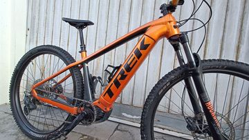 Used Trek Powerfly SRAM GX Eagle 2021 Mountainbike, Orange — image 8 of 12
