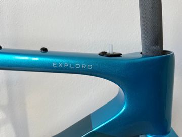Used 3T Exploro RaceMax Frame 2023 2023 Road & Gravel, Blue — image 6 of 10