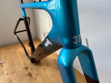 Used 3T Exploro RaceMax Frame 2023 2023 Road & Gravel, Blue — image 4 of 10