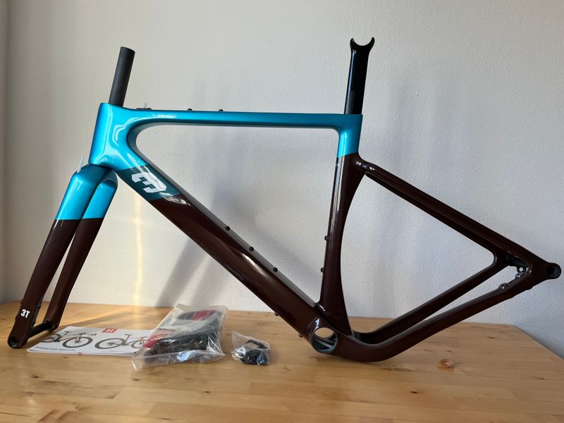 Used 3T Exploro RaceMax Frame 2023 2023 Road & Gravel, Blue — image 2 of 10