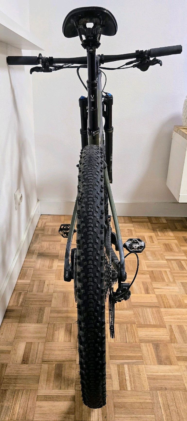 Used Orbea OIZ M Custom 2022 Mountainbike, Green, 29 — image 4 of 4