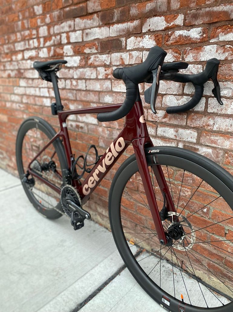 Used Cervélo Caledonia-5 Force AXS 2024 2024 Road & Gravel, Red — image 2 of 3