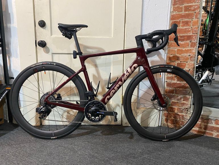 Used Cervélo Caledonia-5 Force AXS 2024 2024 Road & Gravel, Red — image 3 of 3