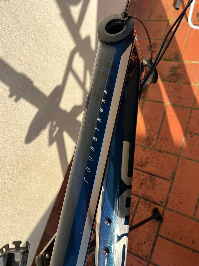 Used BMC Fourstroke 01 ONE 2021 Frameset 2021 Mountainbike, Blue, 29 — image 7 of 12