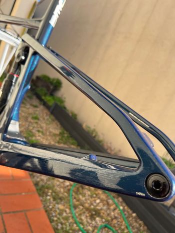 Used BMC Fourstroke 01 ONE 2021 Frameset 2021 Mountainbike, Blue, 29 — image 8 of 12