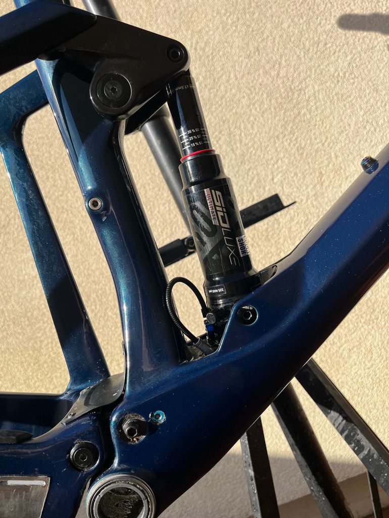 Used BMC Fourstroke 01 ONE 2021 Frameset 2021 Mountainbike, Blue, 29 — image 5 of 12