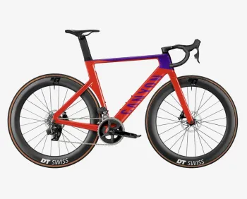 Gebrauchtes Canyon Aeroad CF SLX 7 Disc eTap 2022 Road & Gravel, Rot — Bild 1 von 7