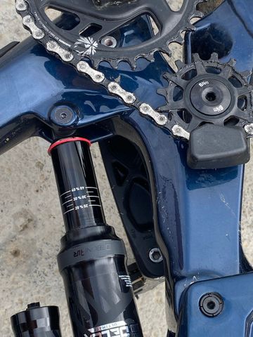 Used GT Force Carbon Pro LE 2022 2022 Mountainbike, Blue, 29 — image 4 of 13